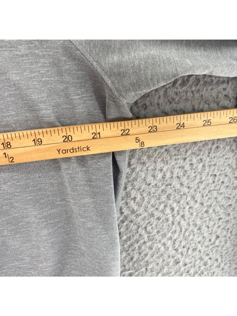 Rei Jacket Womens Extra Large Gray Heather 1/4 Zip Mock Neck Long Raglan Sleeves — image 7 of 8